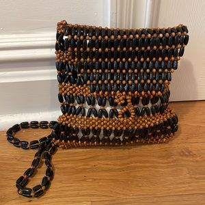 Beaded backpack